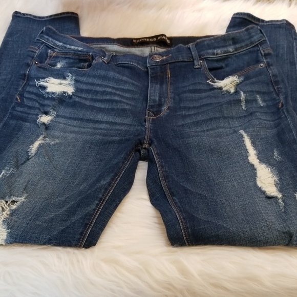 EXPRESS  SZ 14 LONG  Legging Midrise        J59 - Picture 2 of 4